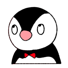 [LINEスタンプ] へんなかおのペンギンのスタンプ