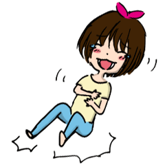 [LINEスタンプ] juju and cat2