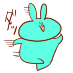 [LINEスタンプ] 楽しいうさぎさんのスタンプ