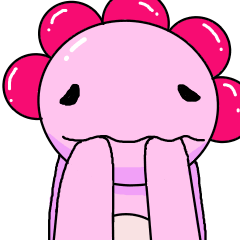 [LINEスタンプ] Meng Meng doll fish