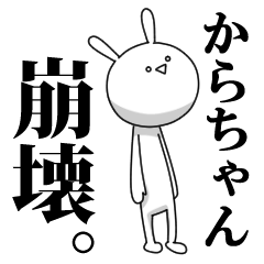 [LINEスタンプ] きも動く‼からちゃん専用名前スタンプ