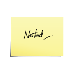 [LINEスタンプ] Post-paste Notes