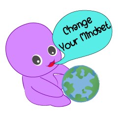 [LINEスタンプ] Change your mindset