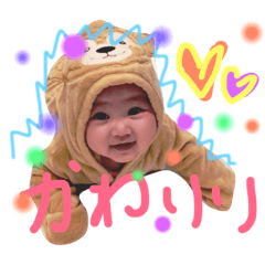 [LINEスタンプ] Mochi baby - 7M