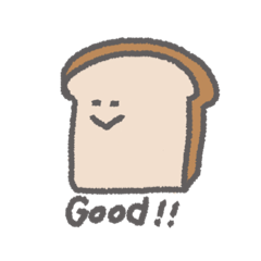 [LINEスタンプ] 役に立つ食パンです