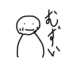 [LINEスタンプ] よくわからない顔スタンプ