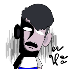 [LINEスタンプ] Mr.Franks the Purple Man