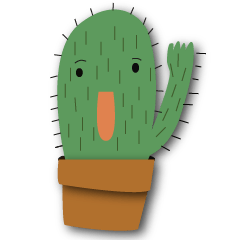 [LINEスタンプ] Nong Cactus