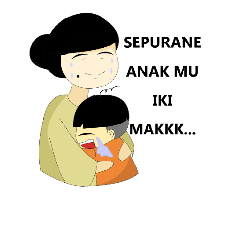 [LINEスタンプ] mom'