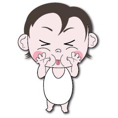 [LINEスタンプ] babubaby chan