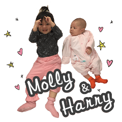 [LINEスタンプ] Molly＆Harry