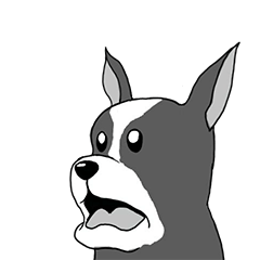 [LINEスタンプ] Mental collapsed Doggys