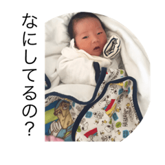 [LINEスタンプ] 我が家のあかちゃん