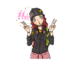 [LINEスタンプ] Miss Fuu